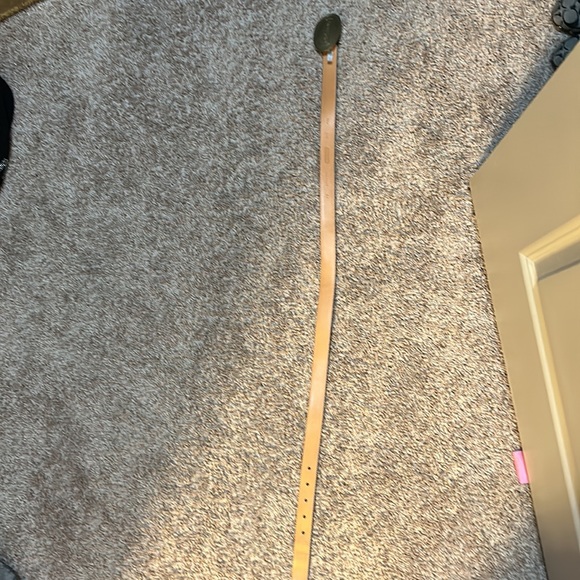 Coach brown leather belt size small new with tags - Picture 3 of 6